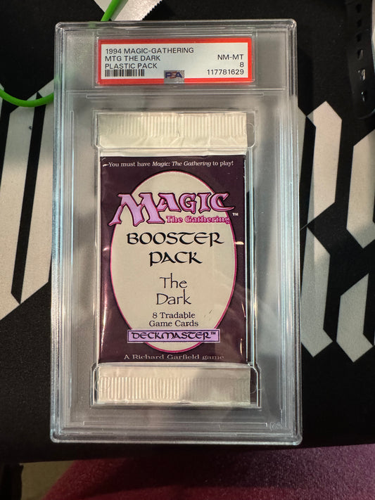MTG The Dark Booster Pack PSA 8.0 - 117781629