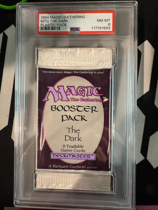 MTG The Dark Booster Pack PSA 8.0 - 117781693