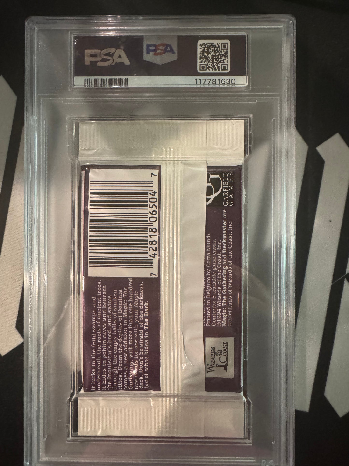 MTG The Dark Booster Pack PSA 8.0 - 117781630