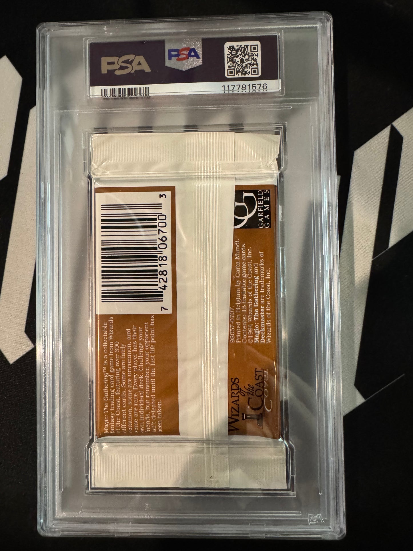 MTG Revised Booster PSA 7 From a Sealed box! 117781576