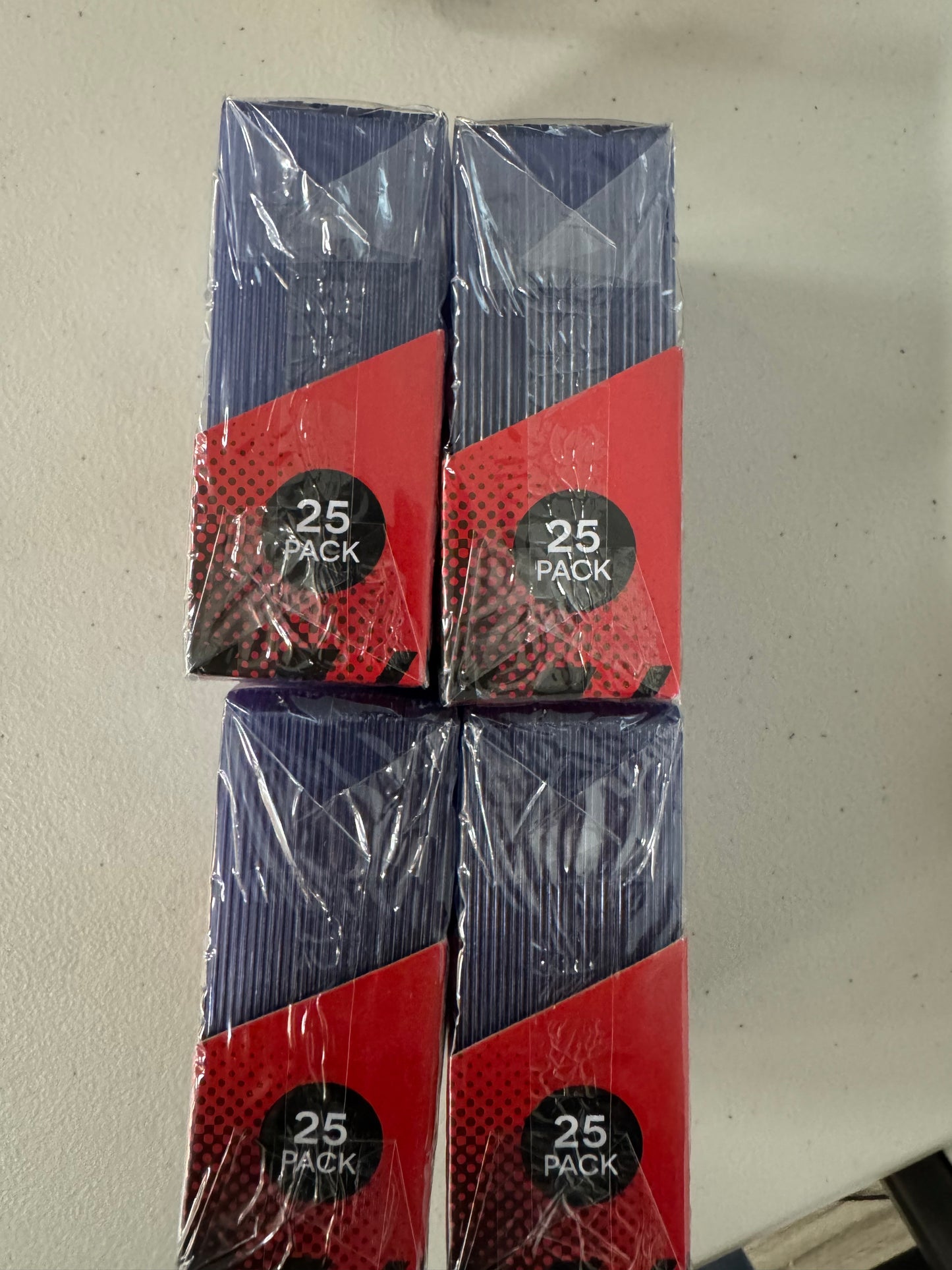 Ultra Pro 3" X 4" Regular Toploader 25 count but you get 4 of them!