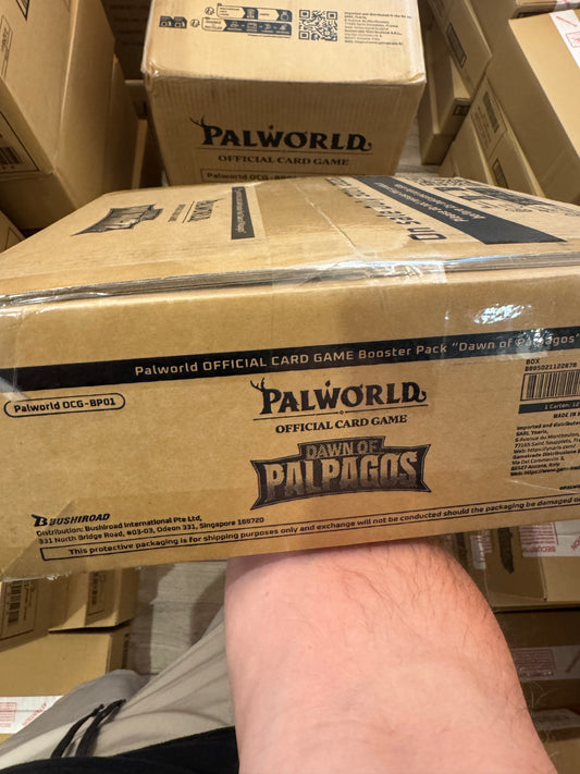 Palworld Dawn of Palpagos 12 Booster Box Case