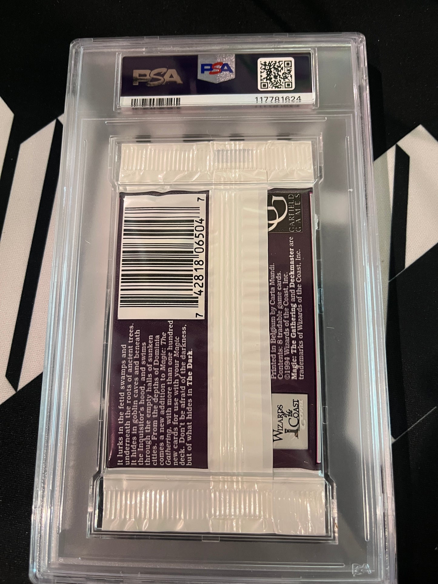 MTG The Dark Booster Pack PSA 8.0 - 117781651