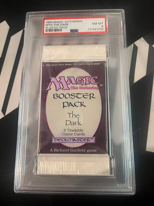 MTG The Dark Booster Pack PSA 8.0 - 117781720