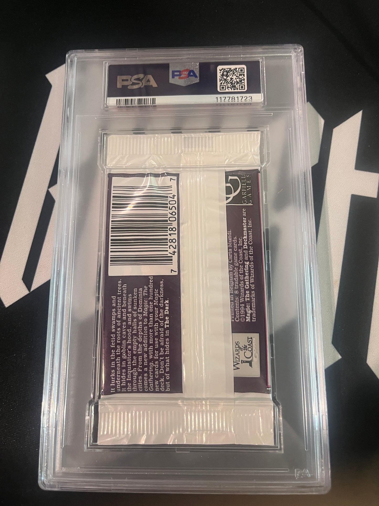 MTG The Dark Booster Pack PSA 8.0 - 117781723