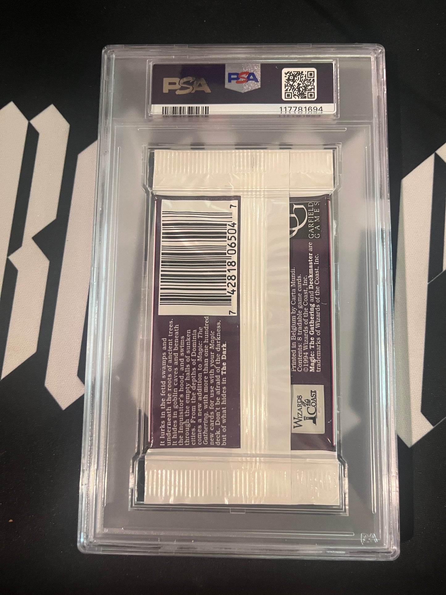 MTG The Dark Booster Pack PSA 8.0 - 117781694