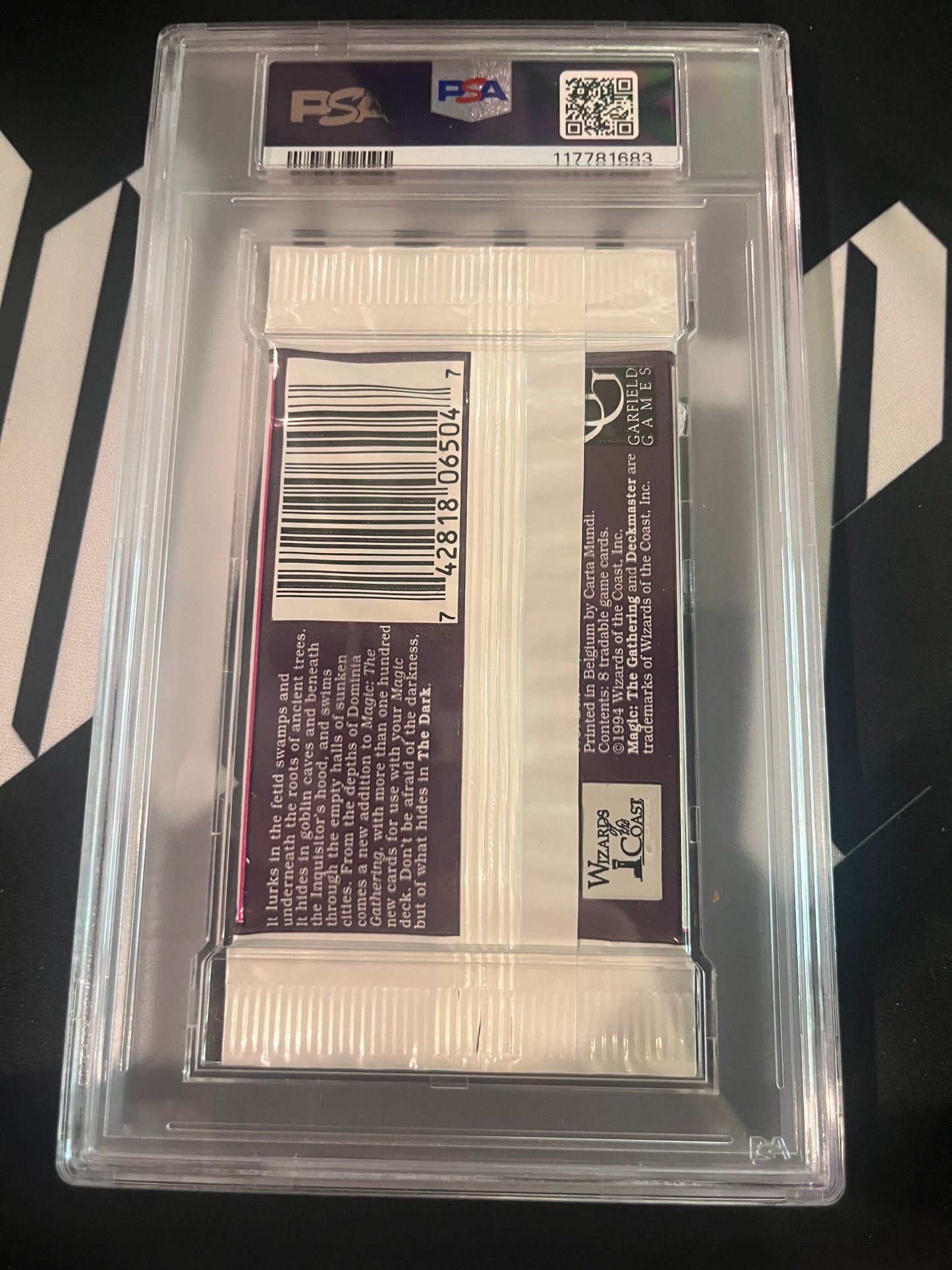 MTG The Dark Booster Pack PSA 8.0 - 117781683