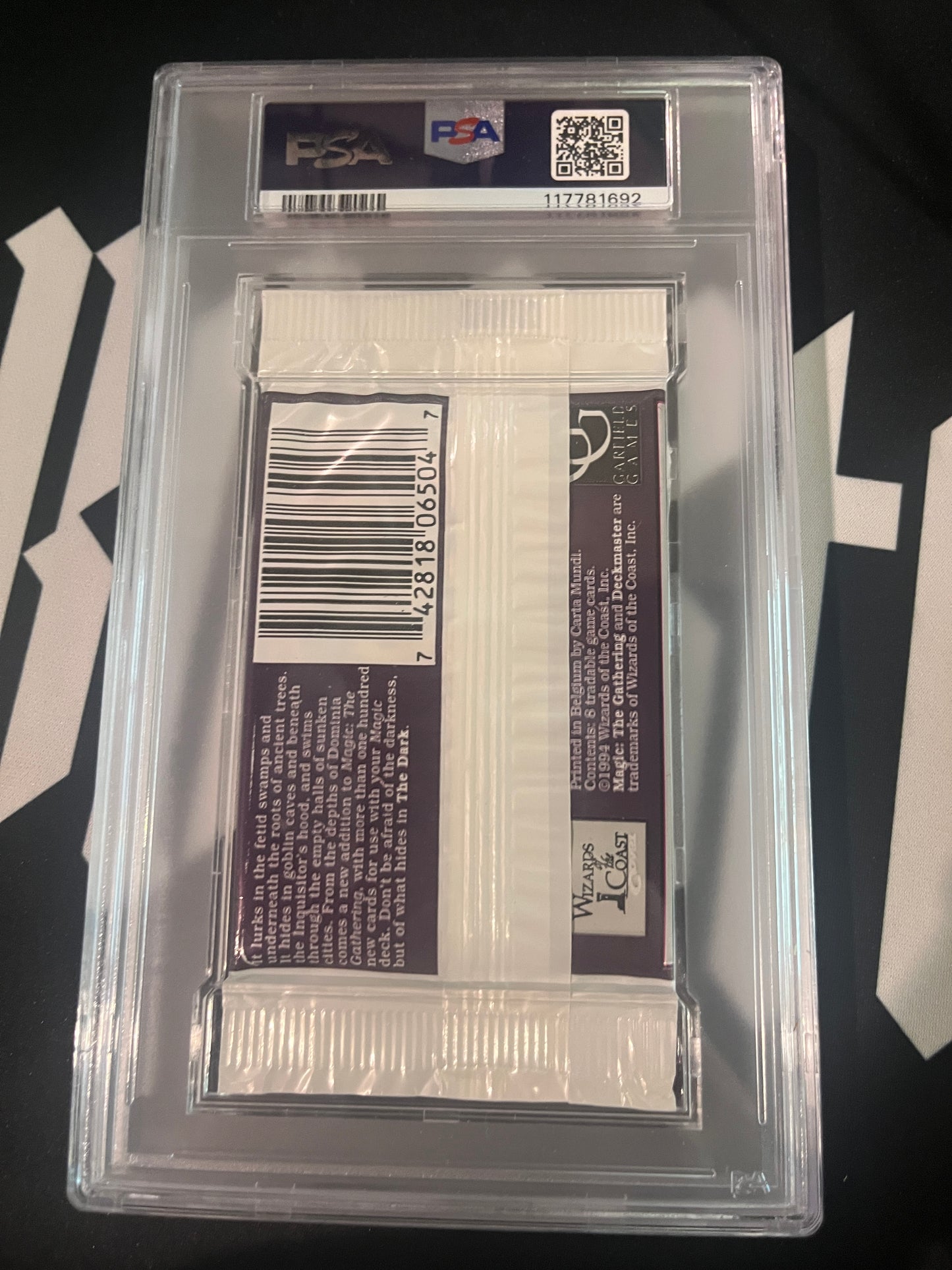 MTG The Dark Booster Pack PSA 8.0 - 117781692