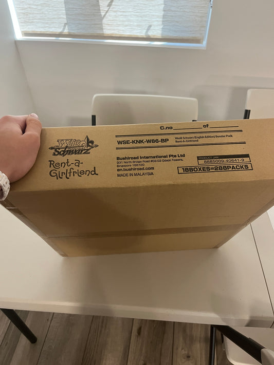 Rent-A-Girlfriend Booster Box Case - Rent-A-Girlfriend (KNK/W86)