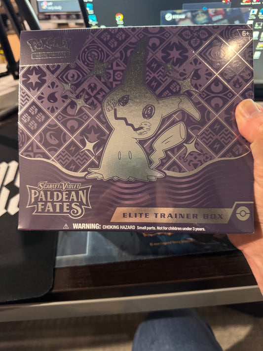 Paldean Fates Elite Trainer Box - SV: Paldean Fates (PAF)