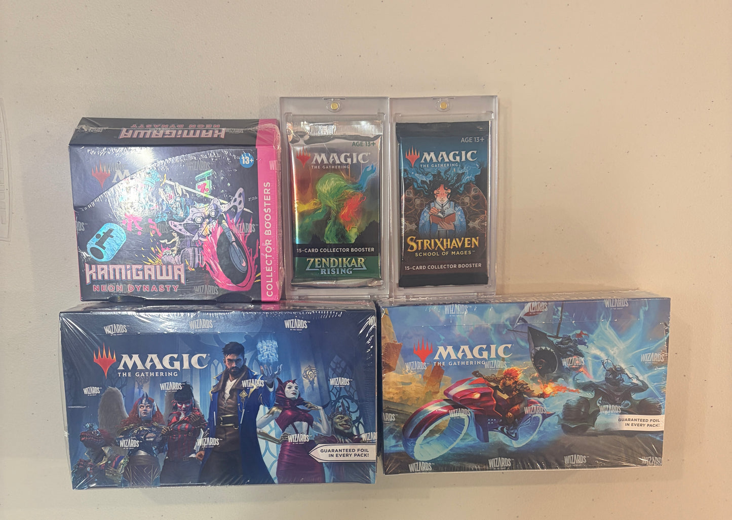 MTG SALE!!! FREE STRIXHAVEN PACK AND AETHERIFT PLAY BOX INCLUDED!!!