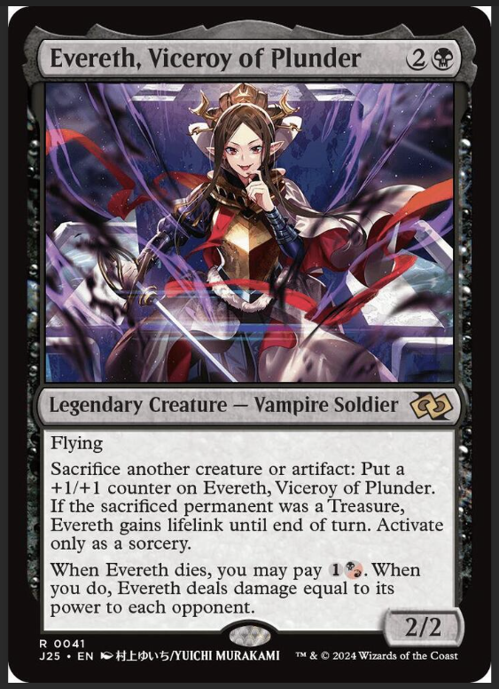 Evereth, Viceroy of Plunder (Anime) - Foundations Jumpstart (J25) Foundations Jumpstart