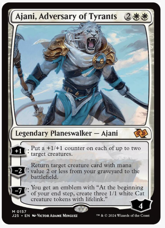 Ajani, Adversary of Tyrants - Foundations Jumpstart (J25)