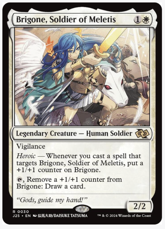 Brigone, Soldier of Meletis (Anime) - Foundations Jumpstart (J25)
