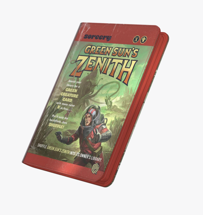 Magic: The Gathering - Edge of Eternities Zipfolio 360 Xenoskin - Green Sun’s Zenith - Ultimate Guard Storage Albums (ULTIMATEGU)