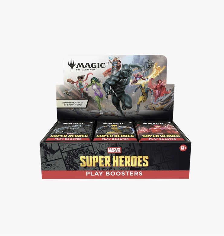 Marvel Super Heroes - Play Booster Display - Marvel Super Heroes (MSH)