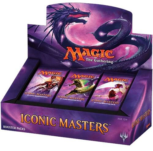 Iconic masters booster box