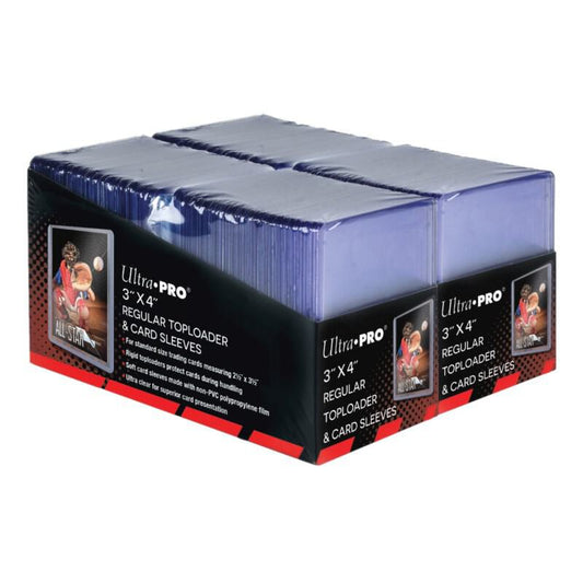 3" x 4" Clear Regular Toploaders and Card Sleeves (200-Count) - Ultra Pro Toploaders (UPTL)