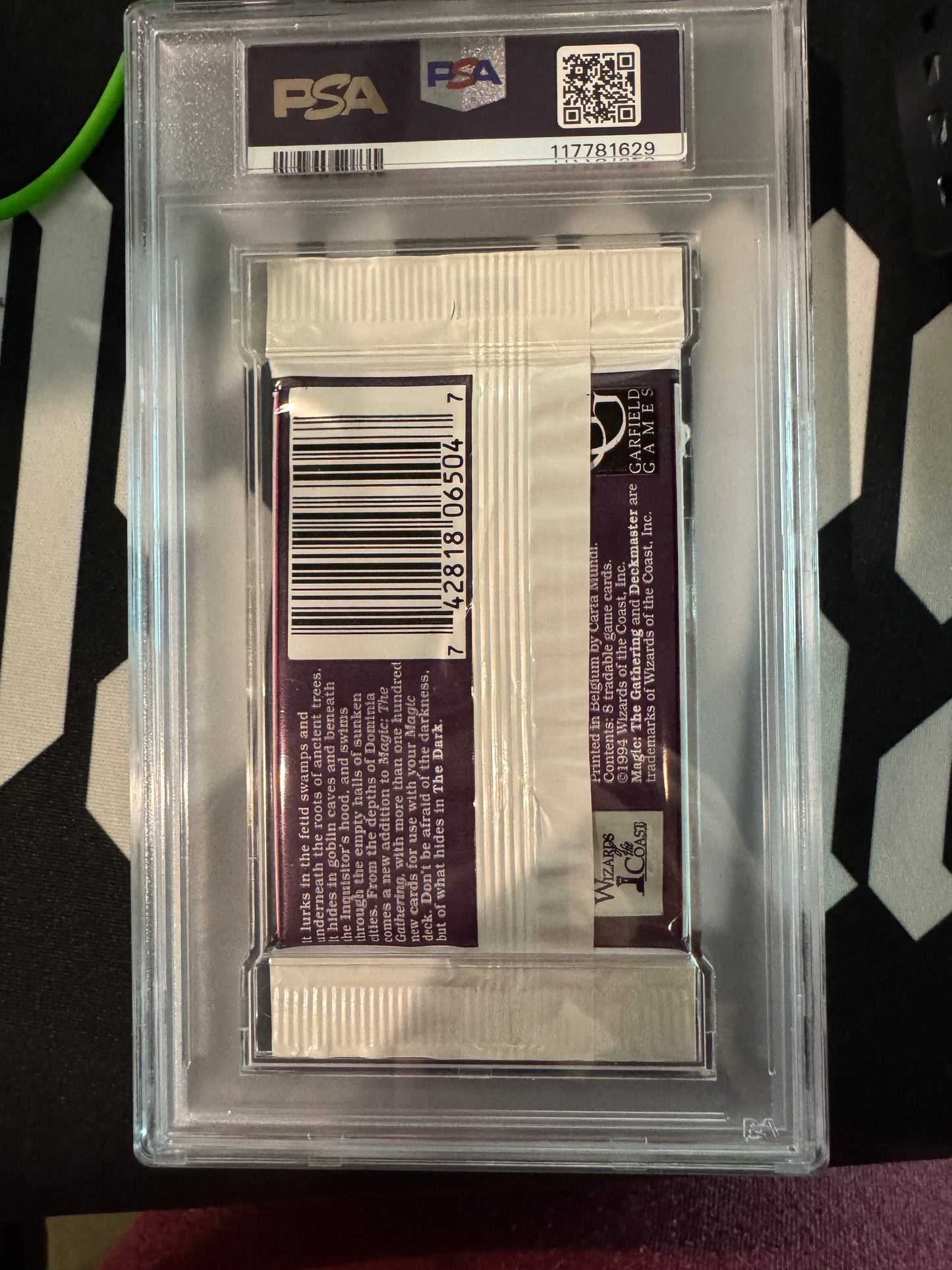 MTG The Dark Booster Pack PSA 8.0 - 117781629