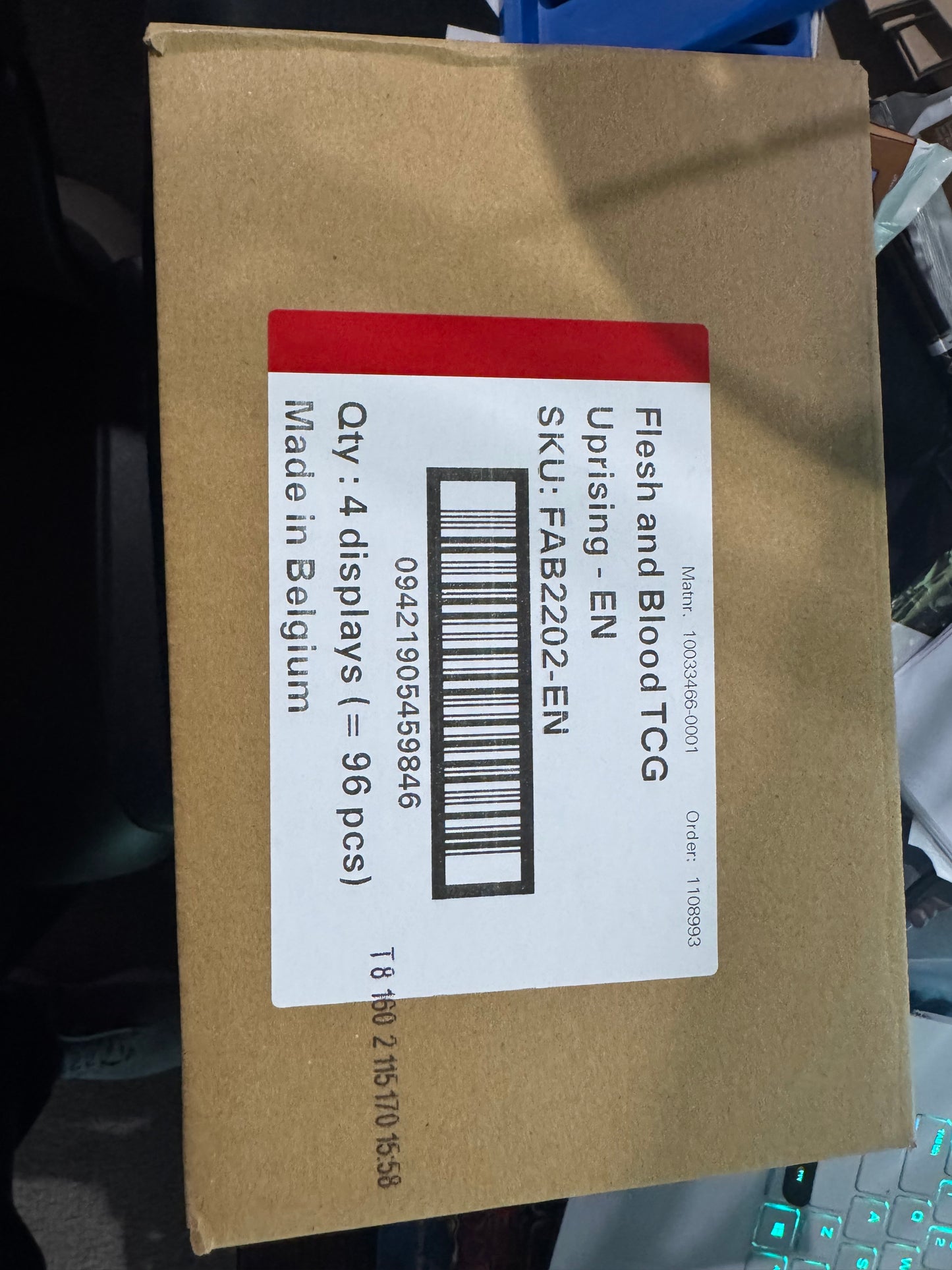 Uprising Booster Box Case