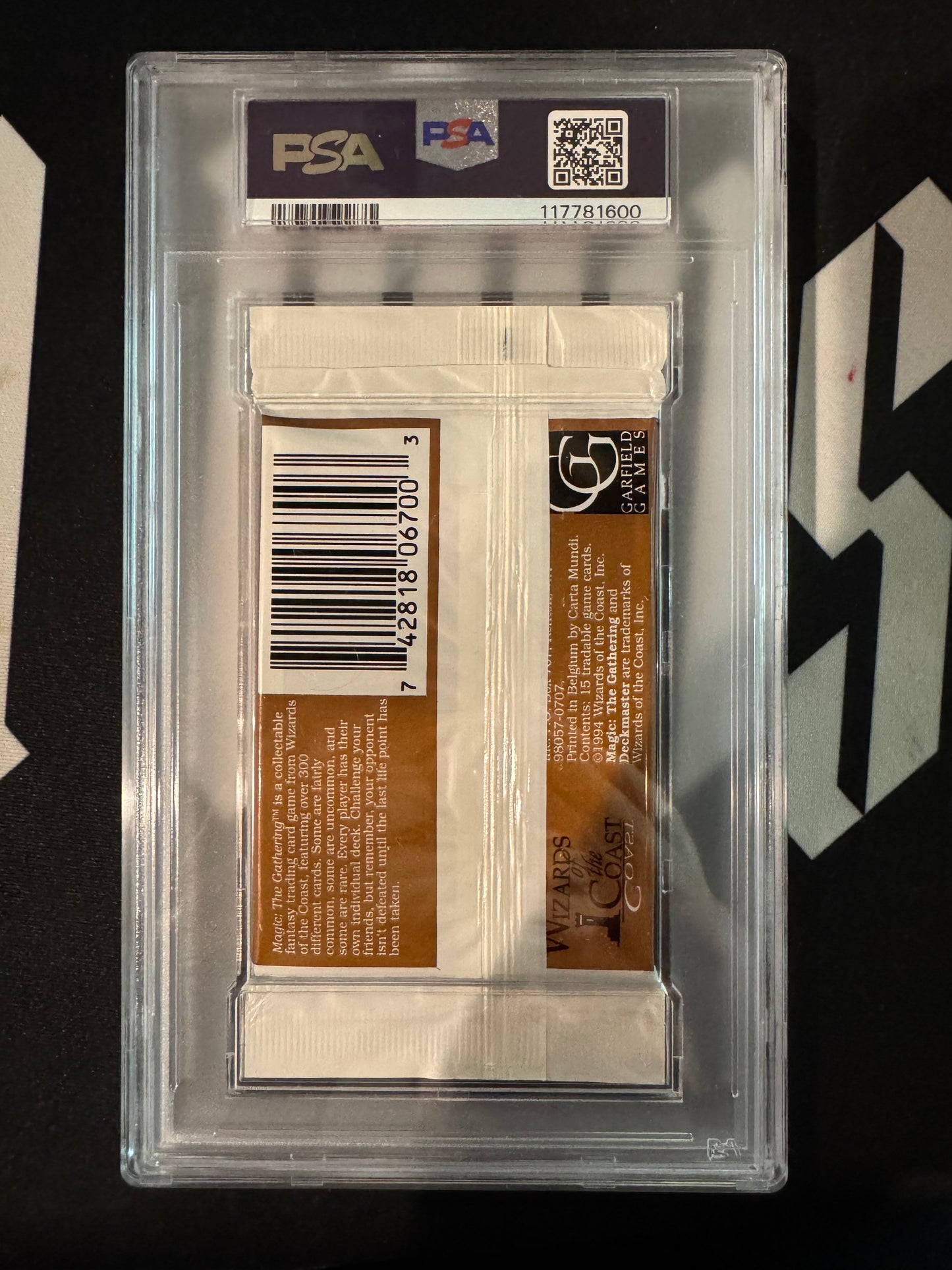 MTG Revised Booster PSA 7 From a Sealed box! 117781600