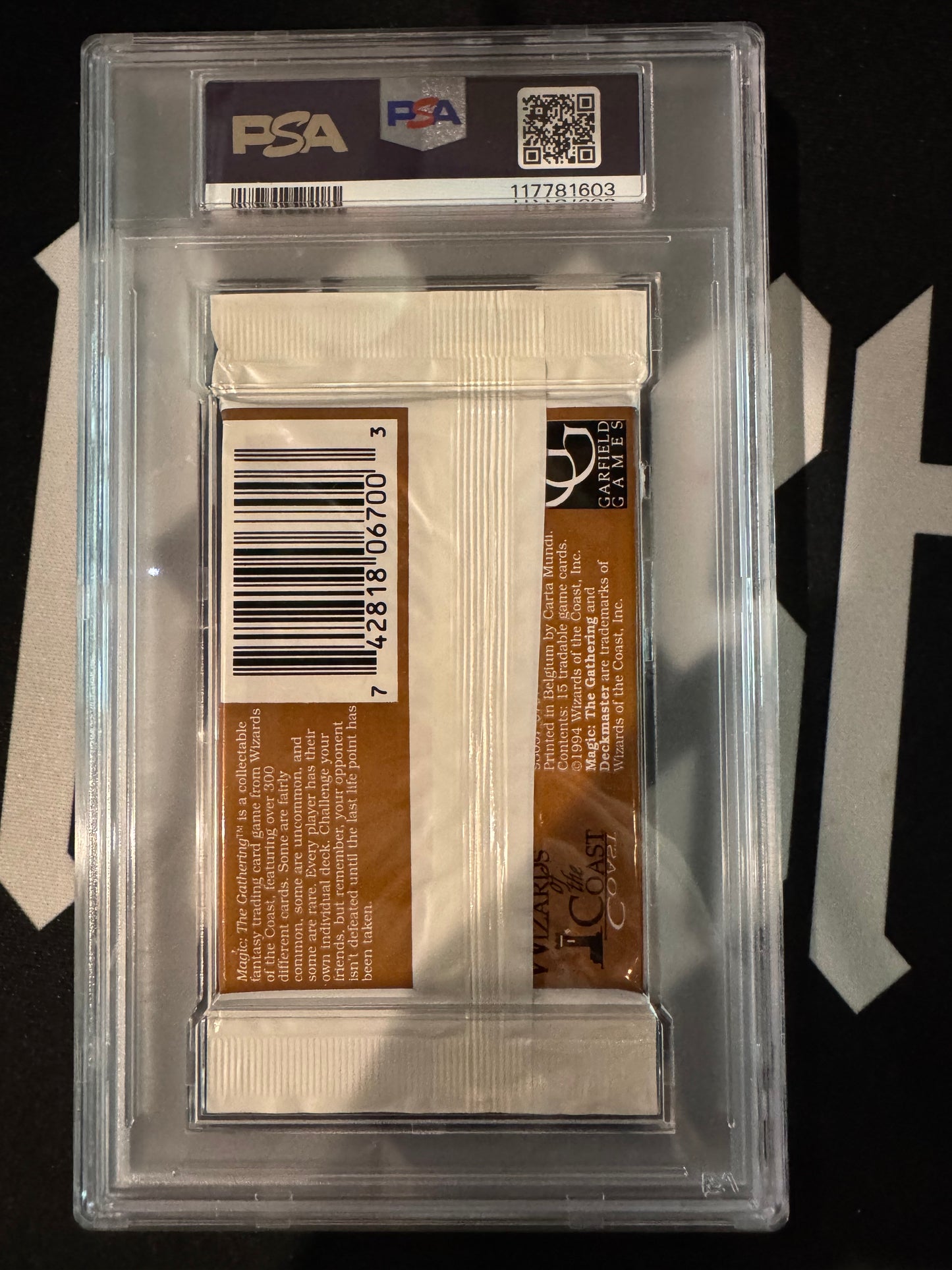 MTG Revised Booster PSA 7 From a Sealed box! 117781603
