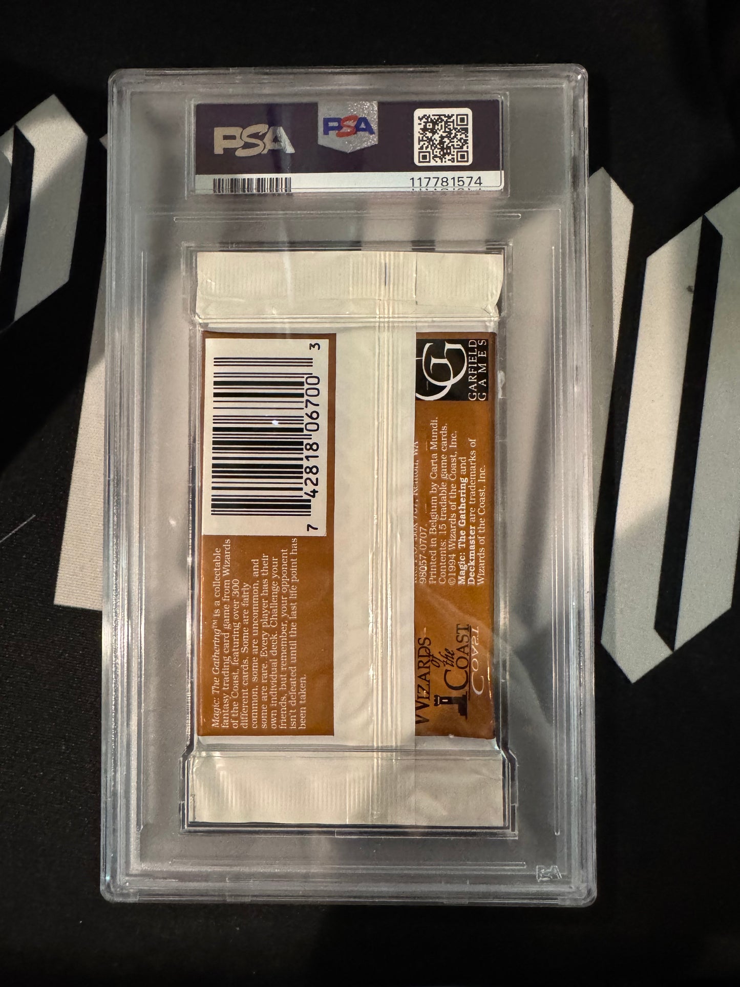 MTG Revised Booster PSA 7 From a Sealed box! 117781577