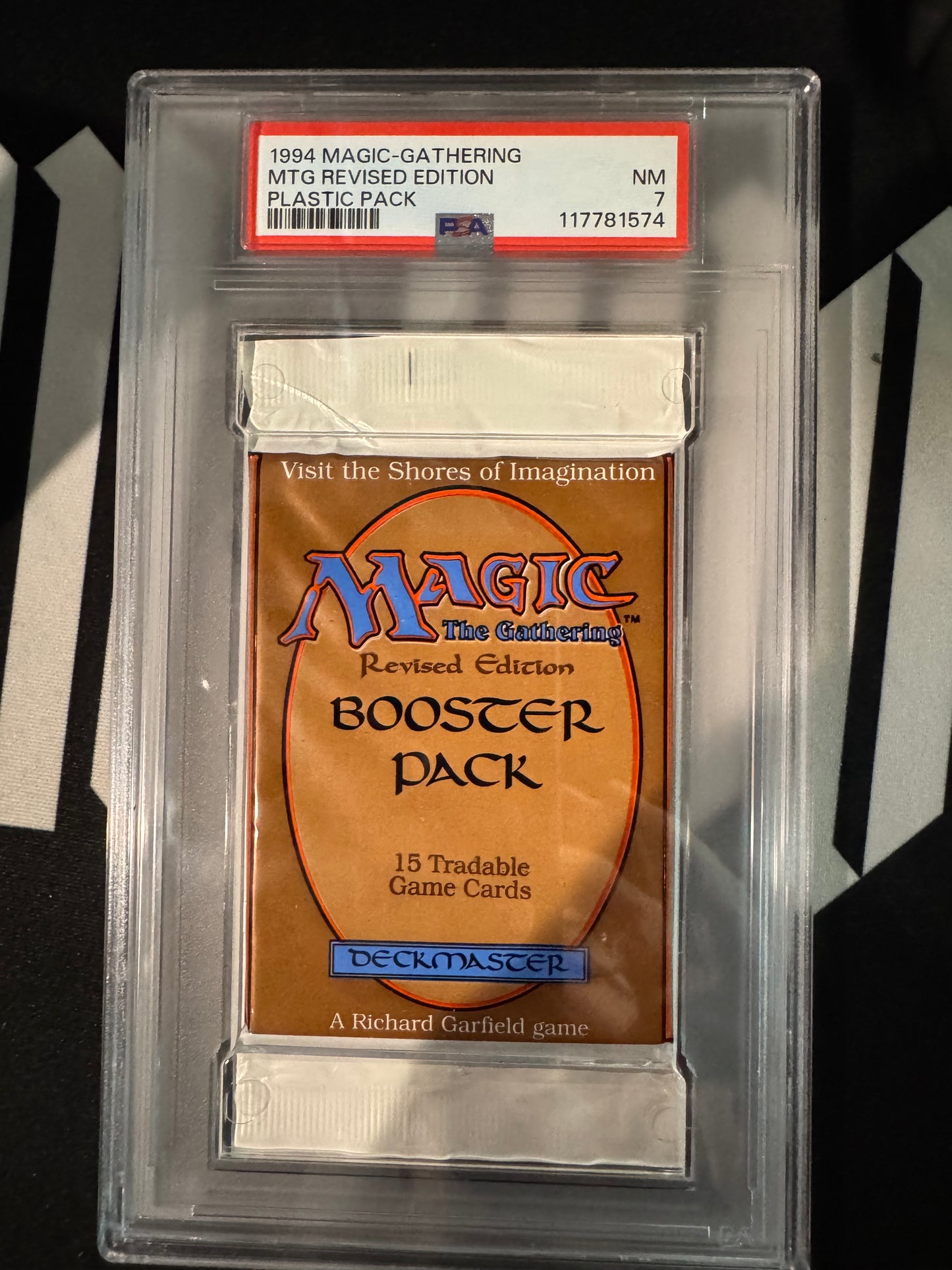 MTG Revised Booster PSA 7 From a Sealed box! 117781577