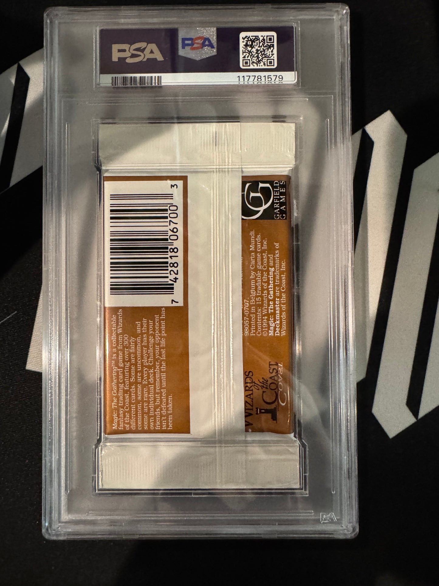 MTG Revised Booster PSA 7 From a Sealed box! 117781579