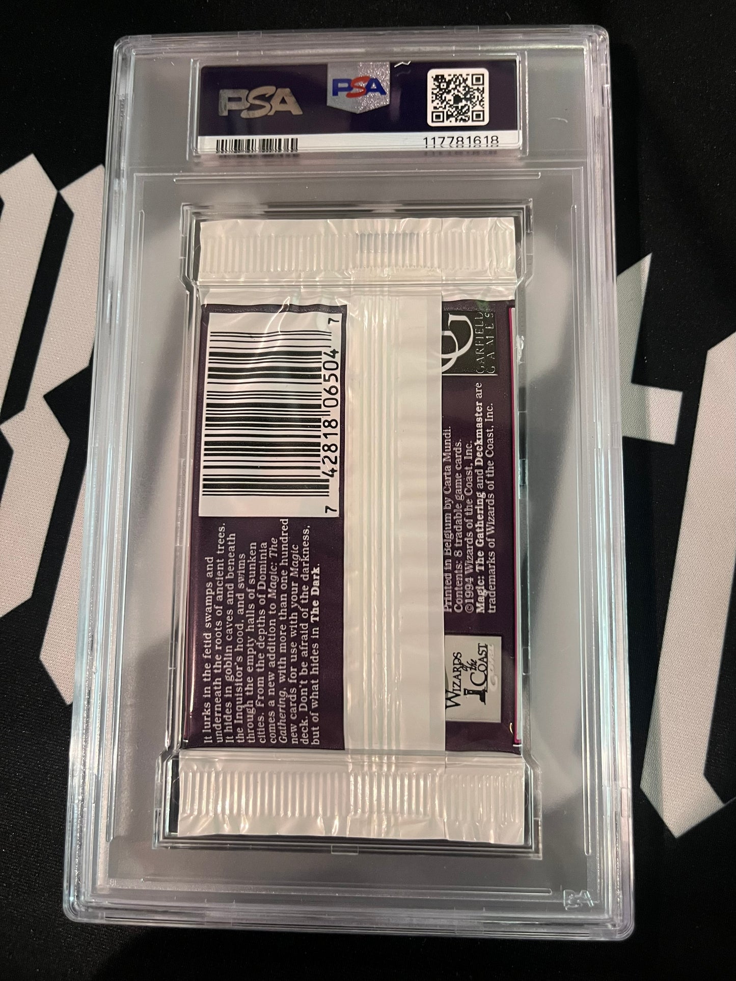 MTG The Dark Booster Pack PSA 8.0 - 117781618