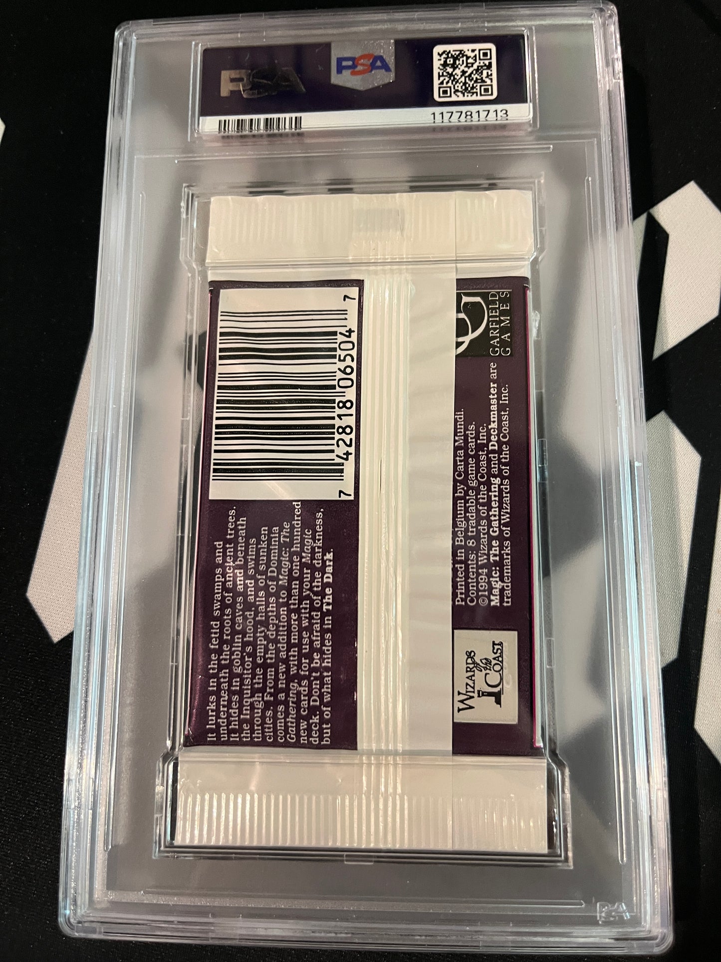 MTG The Dark Booster Pack PSA 8.0 - 117781713