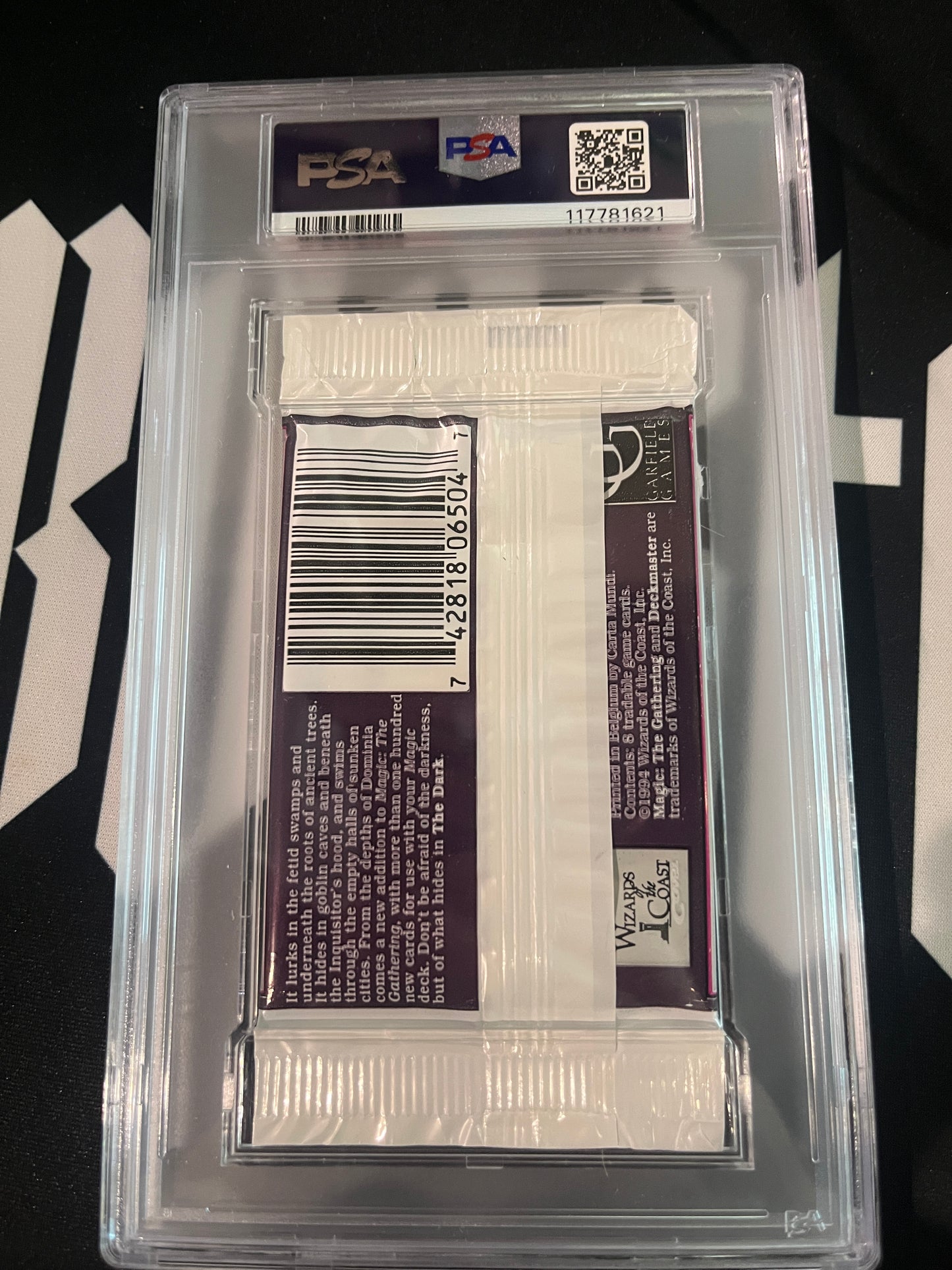 MTG The Dark Booster Pack PSA 8.0 - 117781621