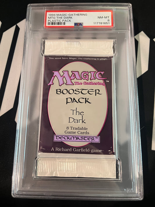 MTG The Dark Booster Pack PSA 8.0 - 117781651