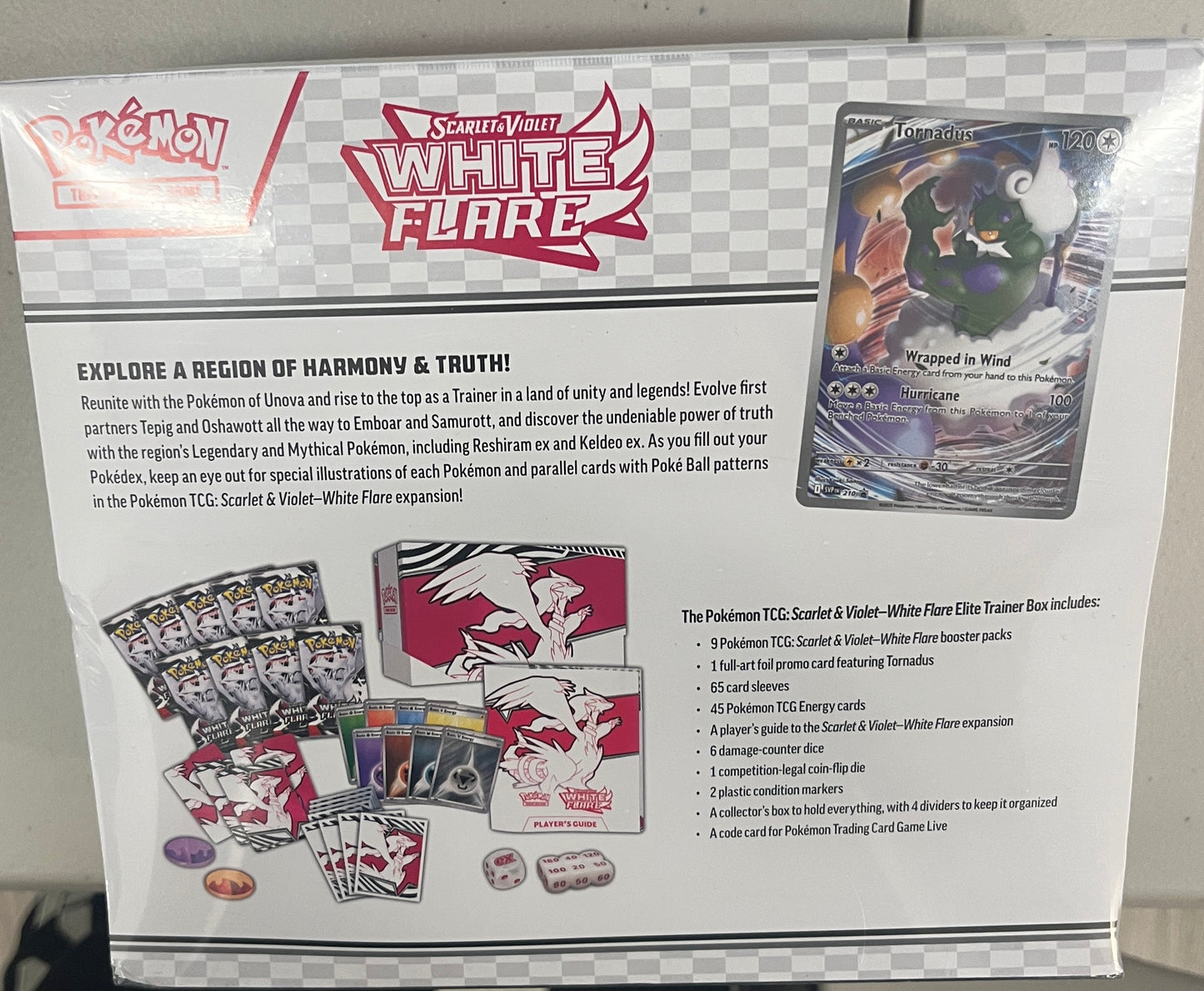 White Flare Elite Trainer Box - SV: White Flare (WHT)