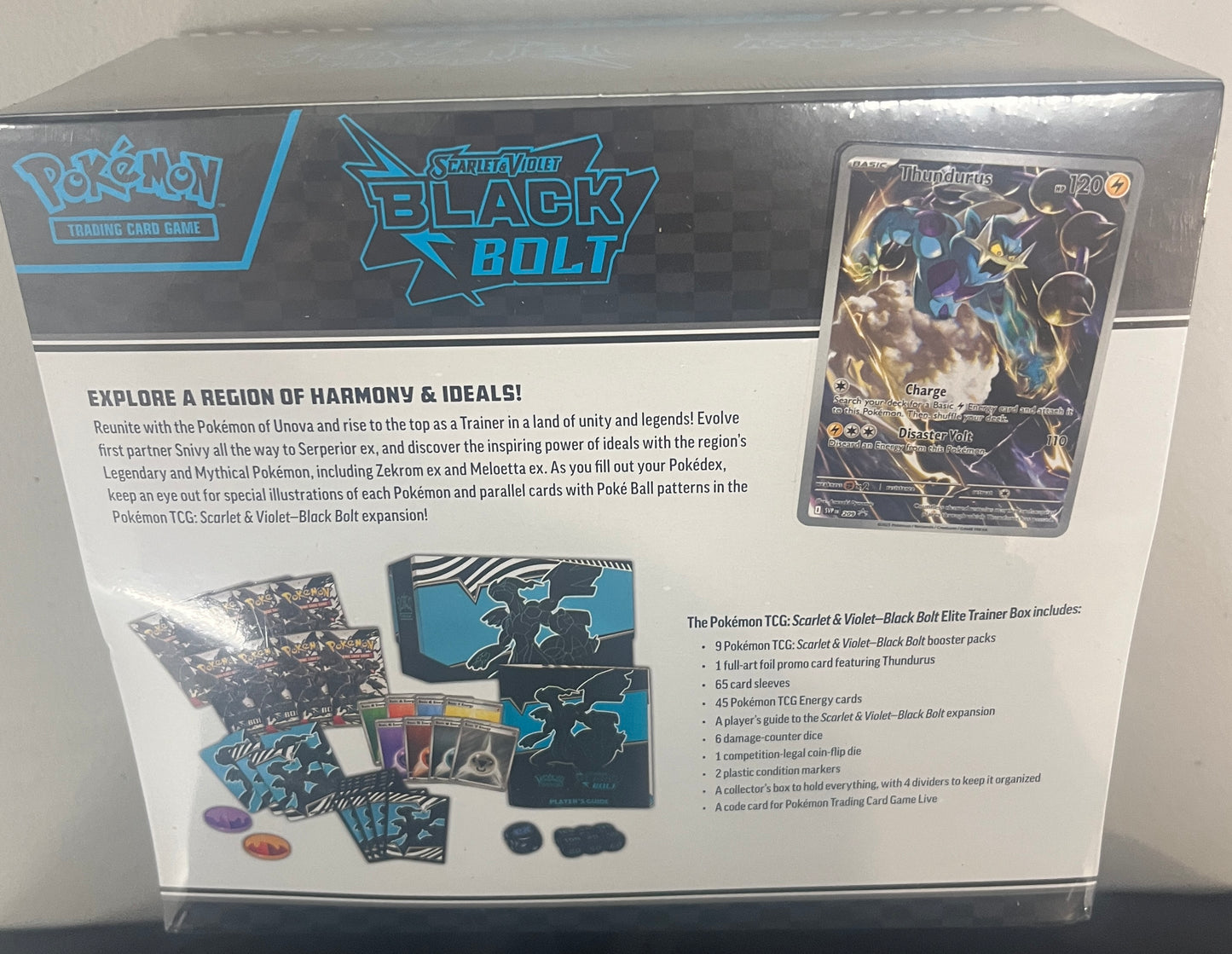 Black Bolt Elite Trainer Box - SV: Black Bolt (BLK)