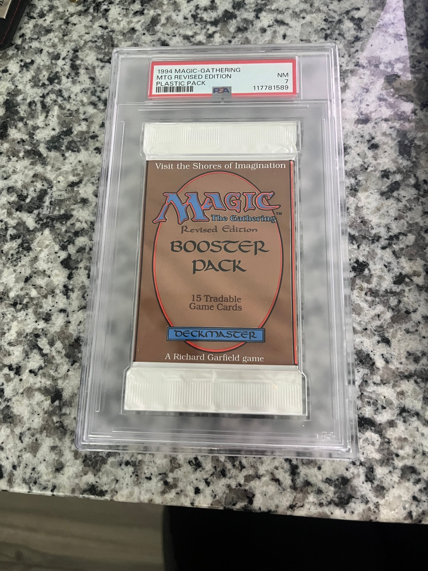 MTG Revised Booster PSA 7 From a Sealed box! 117781589