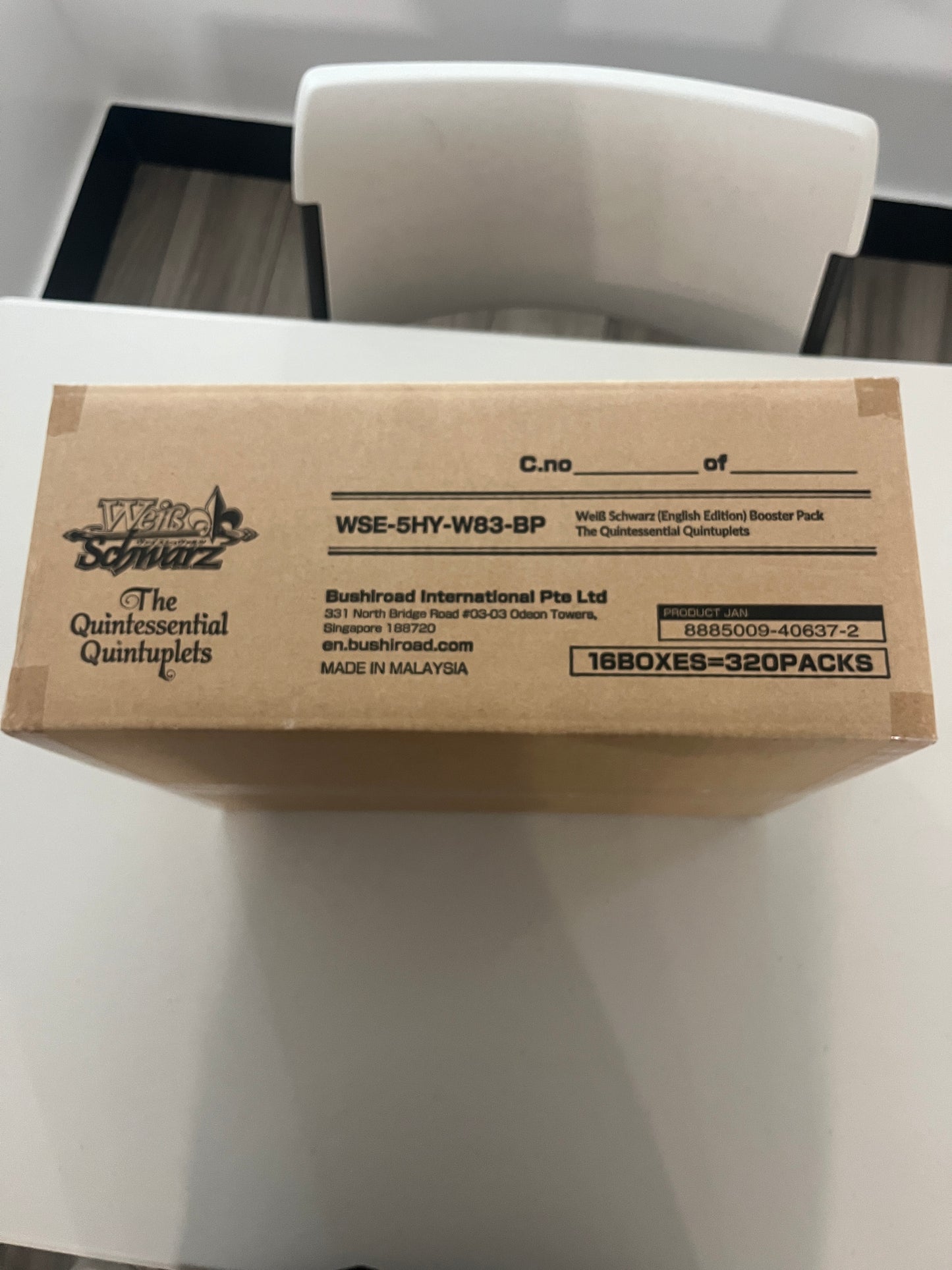 The Quintessential Quintuplets Booster Box Case - The Quintessential Quintuplets (5HY/W83)