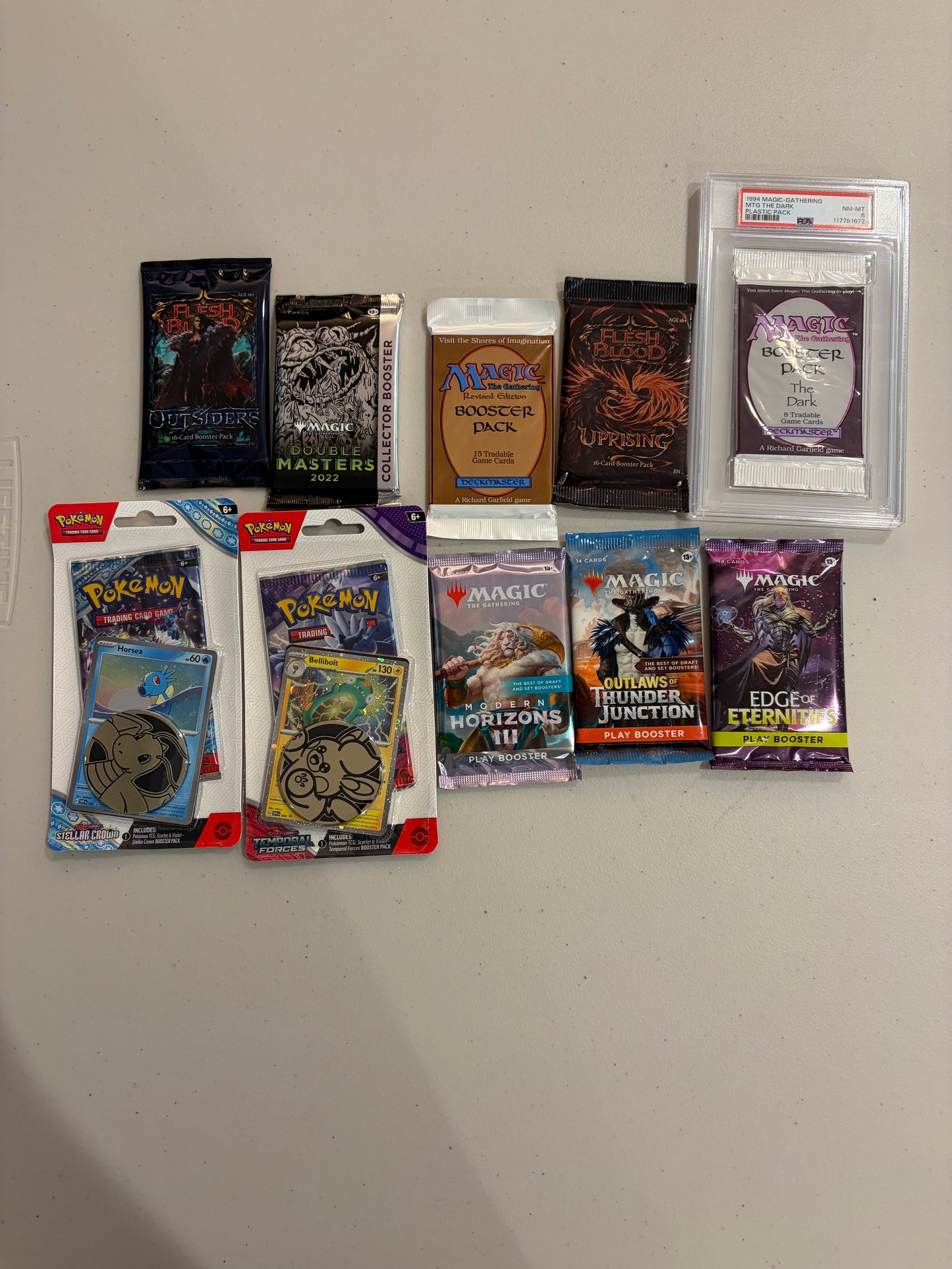 RANDOM BOOSTERS IN A BOX ANY TCG