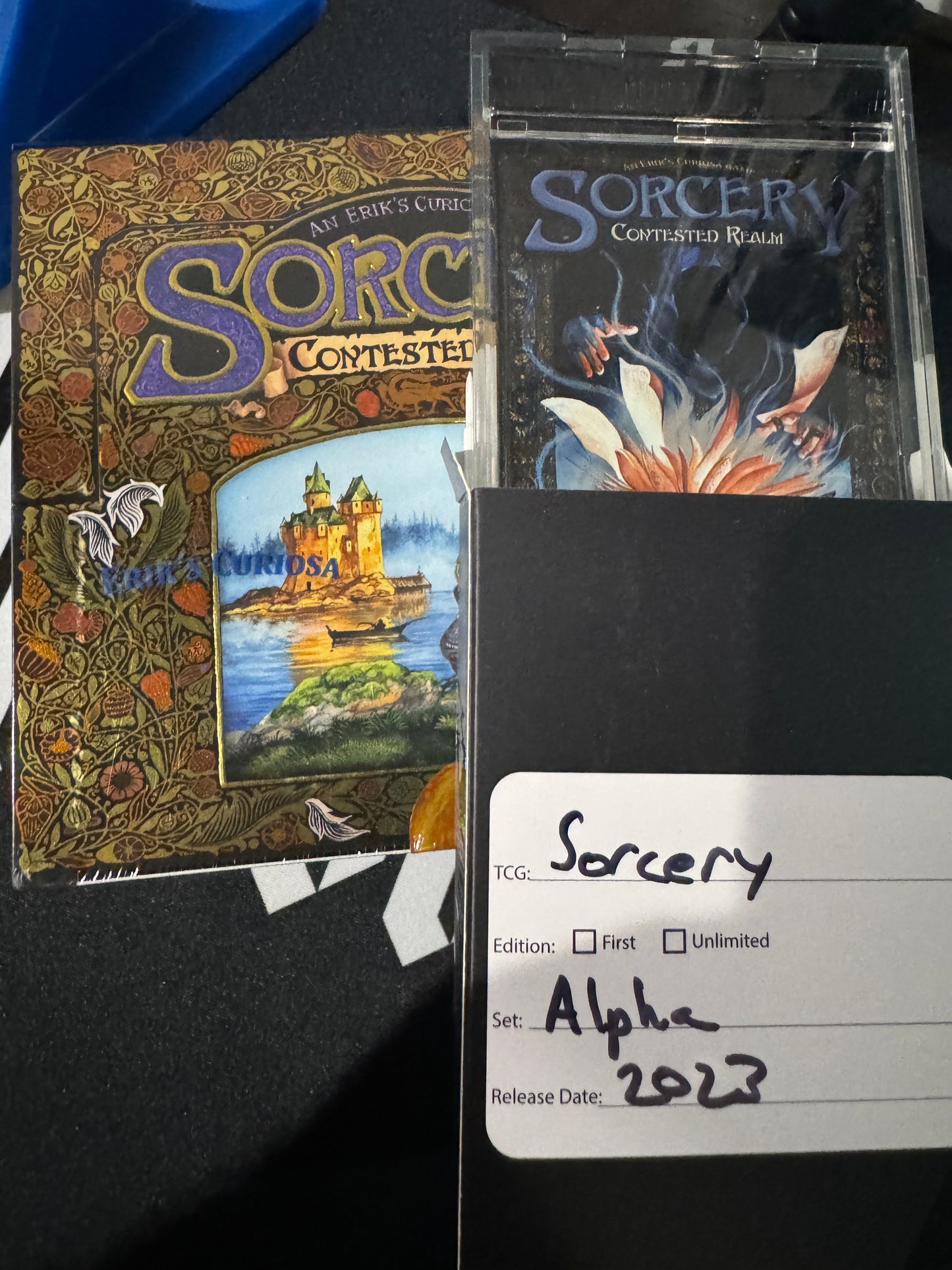 Arthurian Legends Booster Box + Alpha Booster in Sealed in case :Sorcery Contested Realm