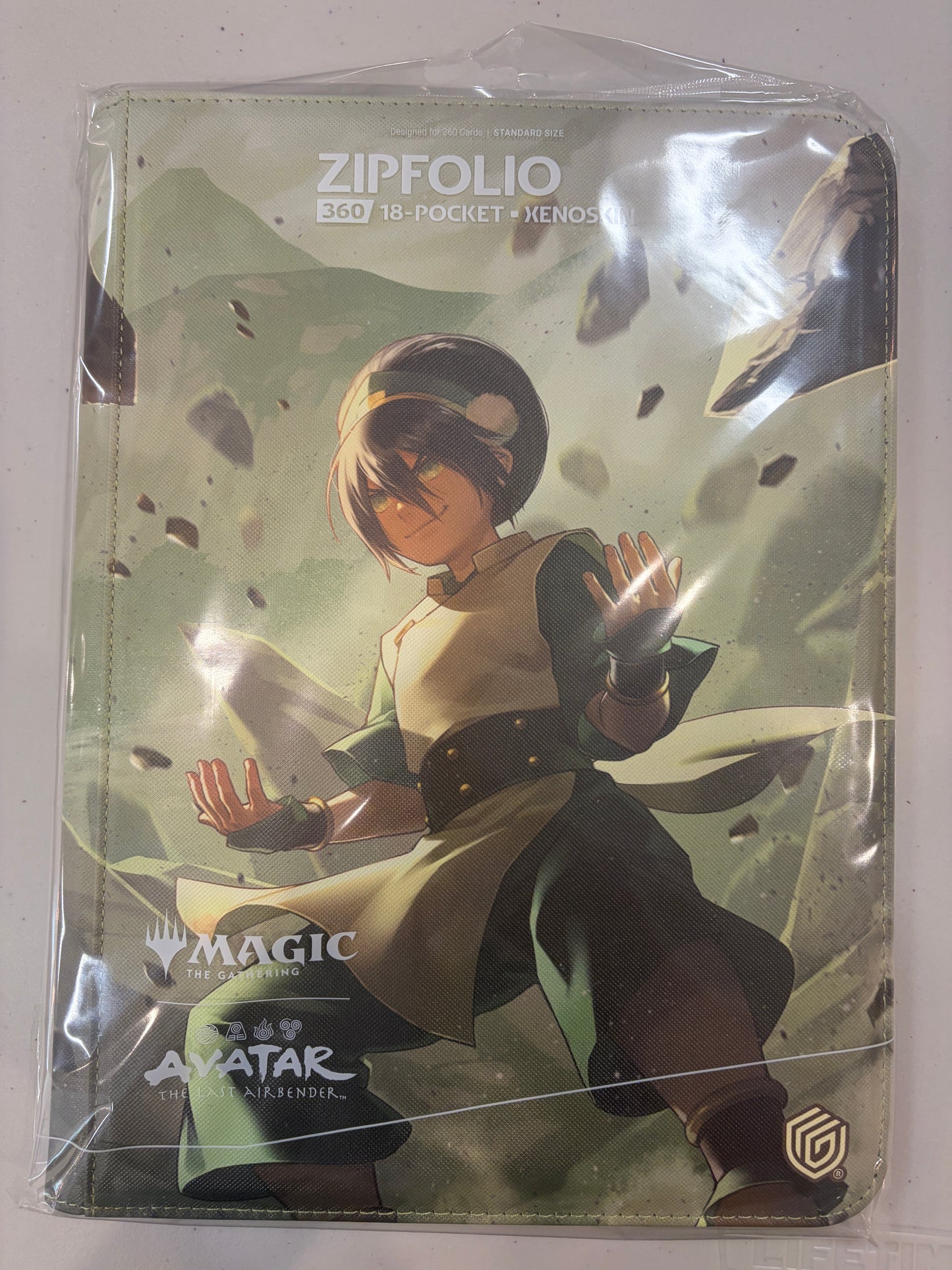 Avatar the Last Airbender Toph 360 Card Binder Zipfolio