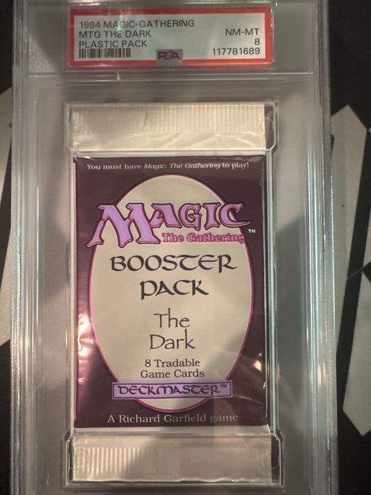 MTG The Dark Booster Pack PSA 8.0 - 117781689