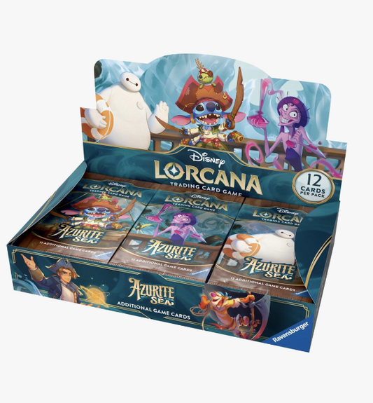 Disney Lorcana: Azurite Sea Booster Box - Azurite Sea