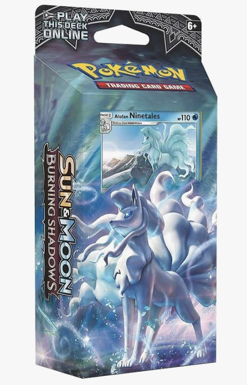 Burning Shadows Theme Deck - "Luminous Frost" [Alolan Ninetales] - SM - Burning Shadows (SM03)