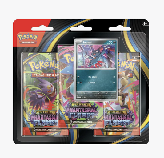 Phantasmal Flames 3 Pack Blister [Sneasel] - ME02: Phantasmal Flames (PFL)