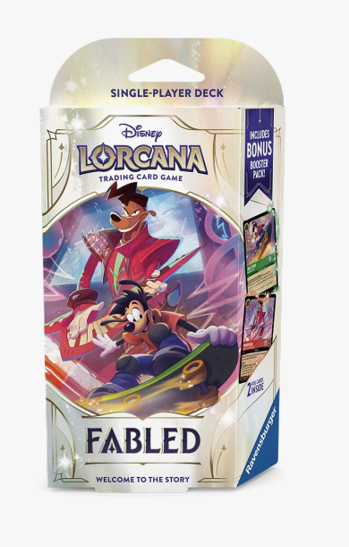 Disney Lorcana: Fabled Starter Deck (Emerald & Ruby) - Fabled