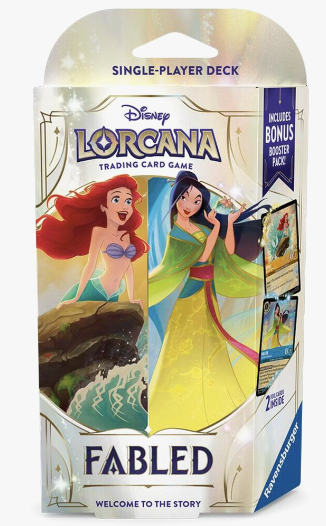 Disney Lorcana: Fabled Starter Deck (Amber & Sapphire) - Fabled