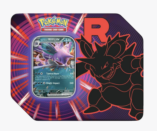 Team Rocket Tin [Team Rocket's Nidoking ex] - Miscellaneous Cards & Products (MCAP)