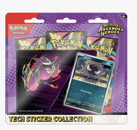 Mega Evolution: Ascended Heroes Tech Sticker Collection - Gastly - ME: Ascended Heroes (ASC)