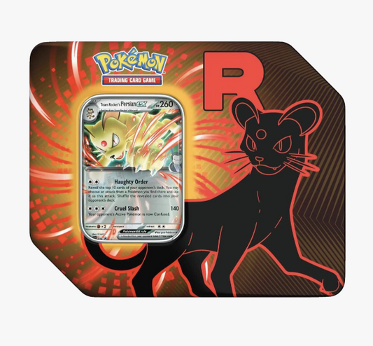 Team Rocket Tin [Team Rocket's Persian ex] - Miscellaneous Cards & Products (MCAP)
