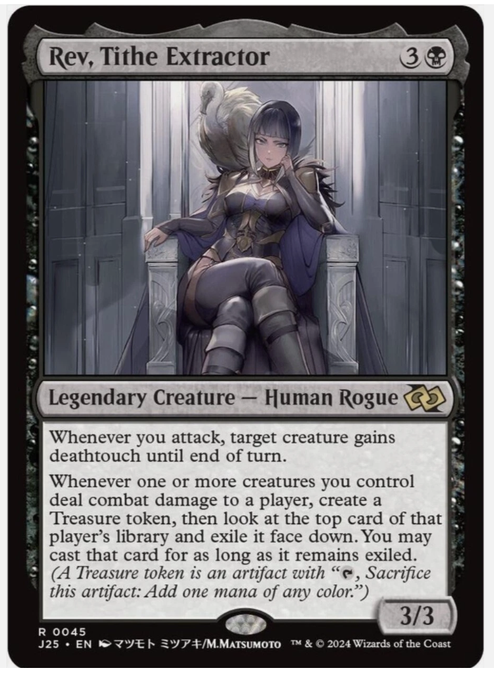 Rev, Tithe Extractor (Anime) - Foundations Jumpstart (J25)